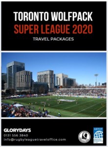Toronto Wolfpack Super League Packages